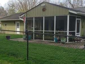 Chain Link Fence installation