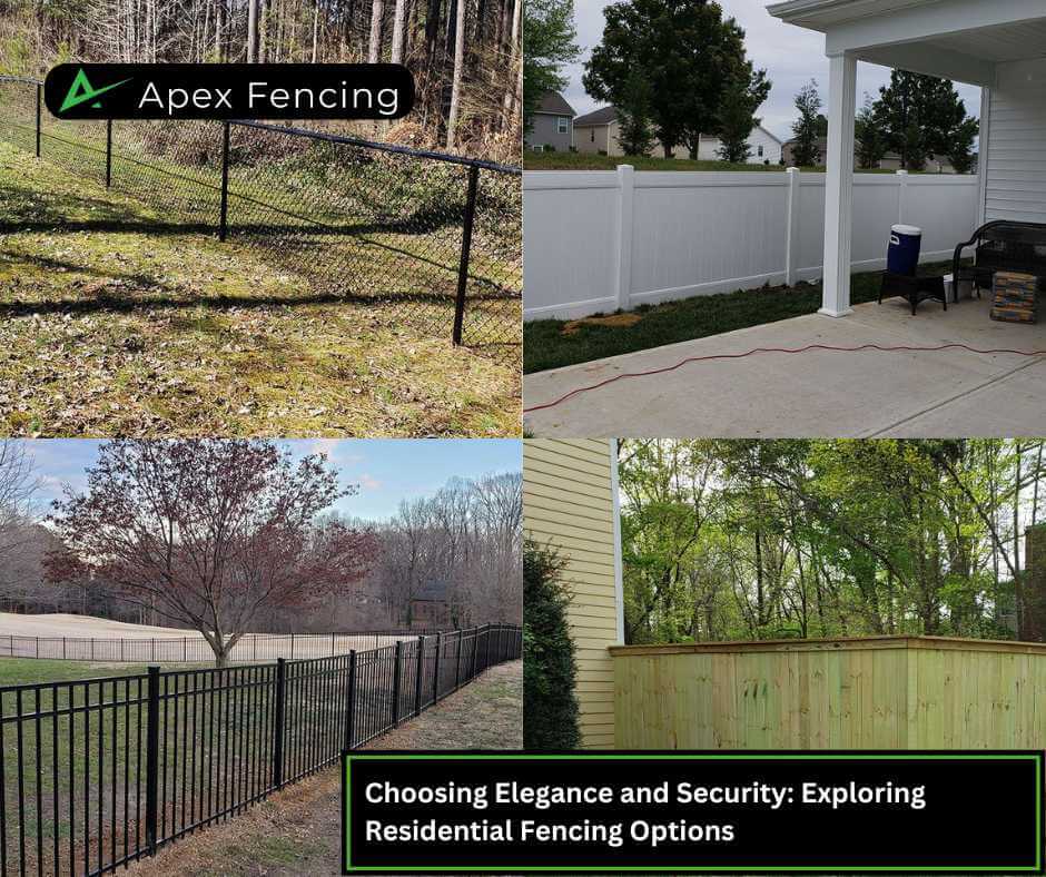 Choosing Elegance and Security: Exploring Residential Fencing Options