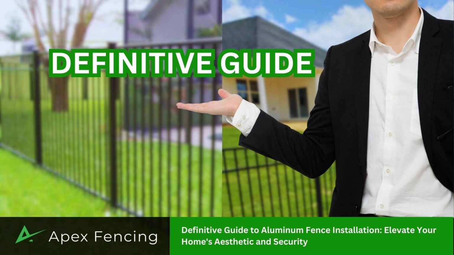 Aluminum Fence Installation Guide Aesthetic And Security