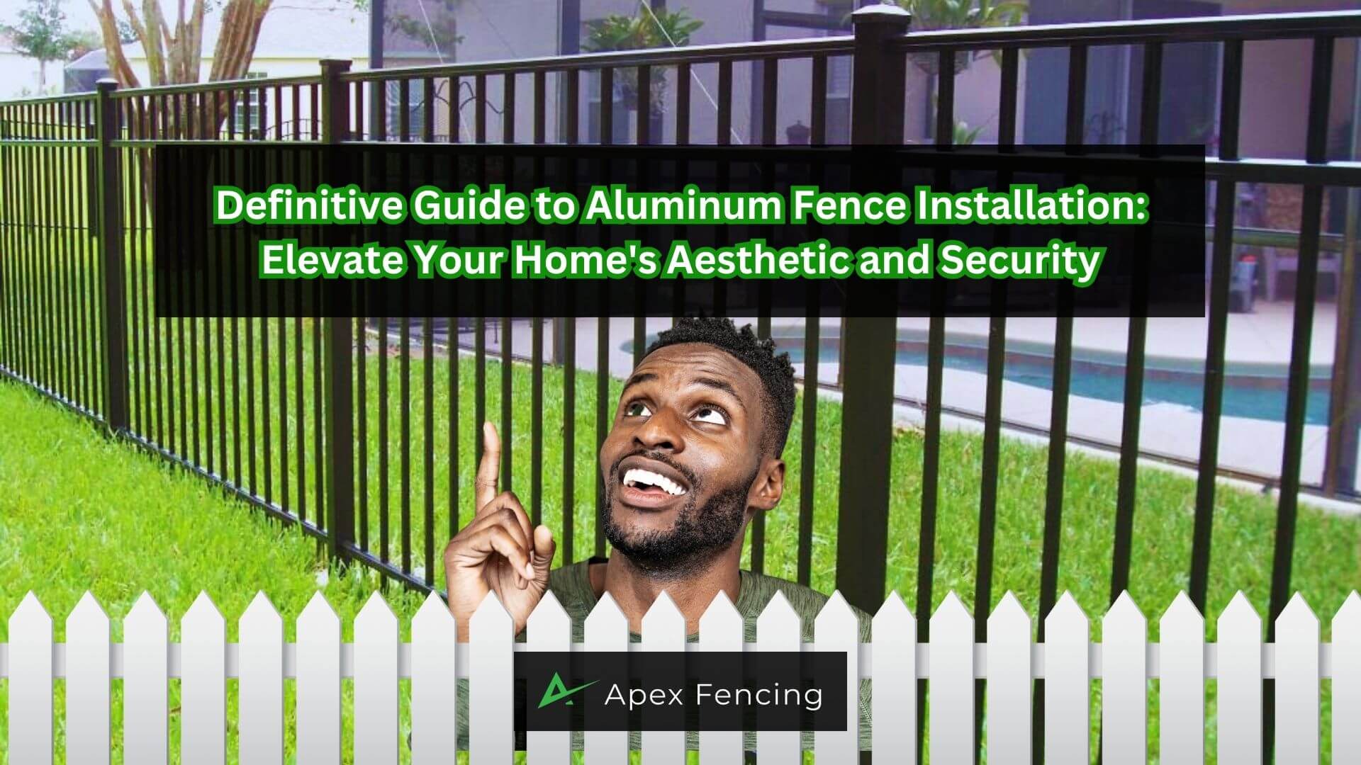 Aluminum Fence Installation Guide Aesthetic And Security