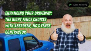 driveway fencing
