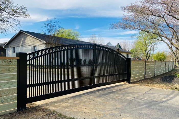 Apex Fencing services in Mount Vernon Springs Historic District, NC